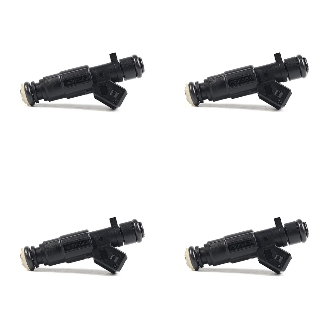 Bico Injetor Sandero Logan 1.6 8V Flex 2014 2015 2016 2017 2018 2019 2020 (Kit 4 peças)