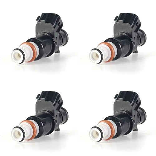 Bico Injetor Honda Accord Civic CRV 2.0 2.4 16V 2007 a 2011 8 Furos (Circular) com prolongador (Kit 4 peças)