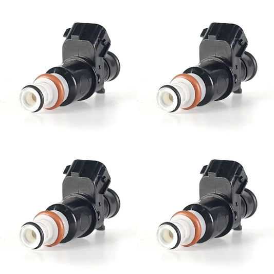 Bico Injetor Honda Accord Civic CRV 2.0 2.4 16V 2007 a 2011 8 Furos (Circular) com prolongador (Kit 4 peças)