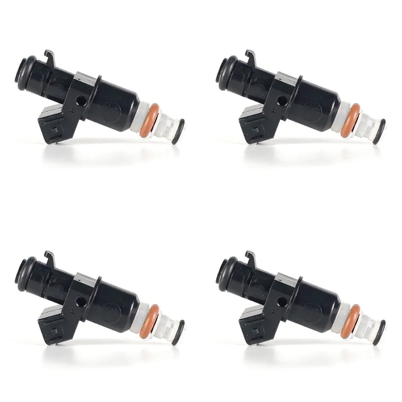 Bico Injetor Honda Accord Civic CRV 2.0 2.4 16V 2007 a 2011 8 Furos (Circular) com prolongador (Kit 4 peças)