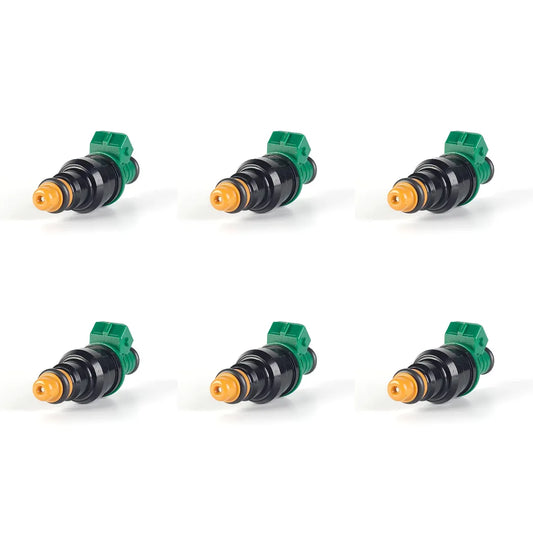 Bico injetor  Alfa Romeo 164 3.0 V6 12V Gasolina 1988–1992 (Kit 6 peças)