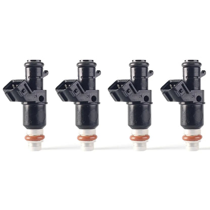 Bico Injetor Honda Fit 1.4 1.5 New Civic 1.8 2003 a 2008 Gasolina (6 Furos 3 cada lado) (Kit 4 peças)
