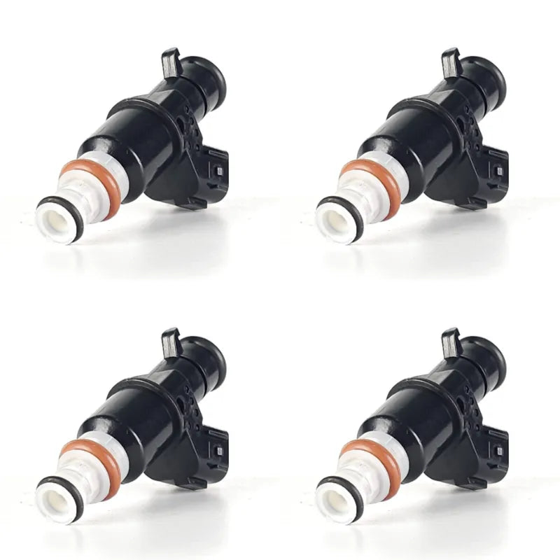Bico Injetor Honda Accord Civic CRV 2.0 2.4 16V 2007 a 2011 8 Furos (Circular) com prolongador (Kit 4 peças)