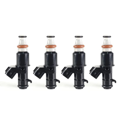 Bico Injetor Honda Accord Civic CRV 2.0 2.4 16V 2007 a 2011 8 Furos (Circular) com prolongador (Kit 4 peças)