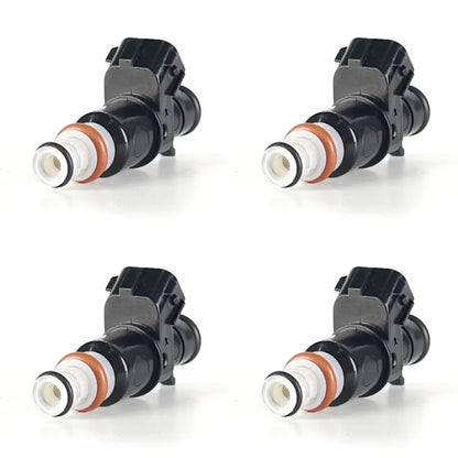 Bico Injetor Honda Accord Civic CRV 2.0 2.4 16V 2007 a 2011 8 Furos (Circular) com prolongador (Kit 4 peças)
