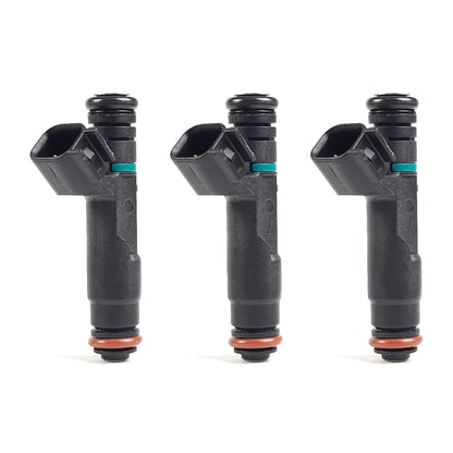 Bico Injetor Chery QQ 1.0 12V Flex (Kit 3 peças)
