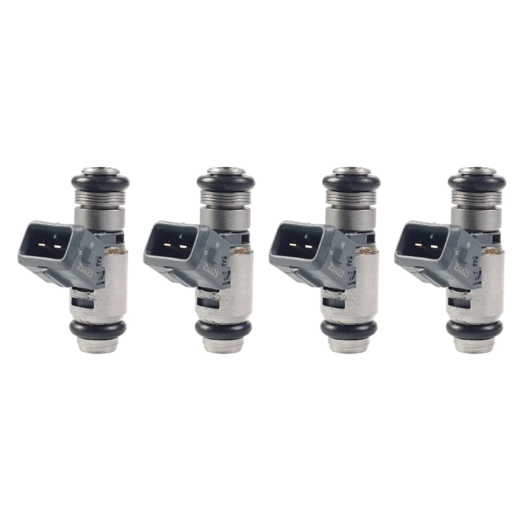 Bico Injetor Ford Ka 1.0  1.3 Fiesta 1.0 1.6 8V Zetec Rocam 2004 a 2012 (Kit 4 peças)
