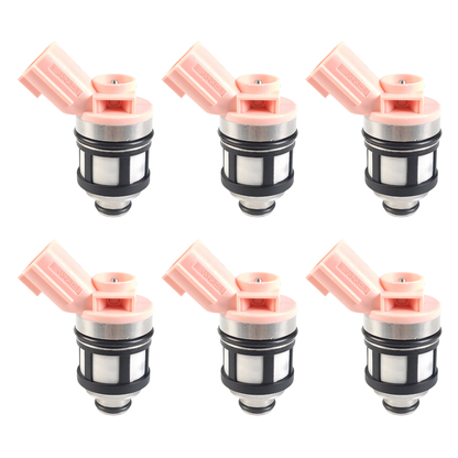 Bico injetor Frontier Pathfinder Xterra 3.3 V6 (Conector Oval) (Kit 6 peças)
